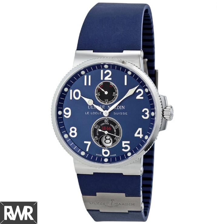 Ulysse Nardin Maxi Marine Automatic Blue Dial Men Replica Watch 263-66-3/623
