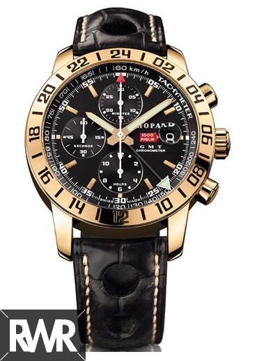 Chopard Mille Miglia GMT Chrono Rose Gold imitation Watch 161267-5002