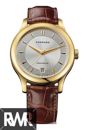 Chopard L.U.C. Classic Automatic Silver Dial 18 kt Yellow Gold Men's imitation Watch 161907-0001