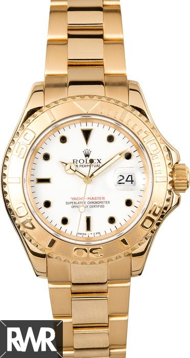 Replica Rolex Yachtmaster 18k Gold 16628