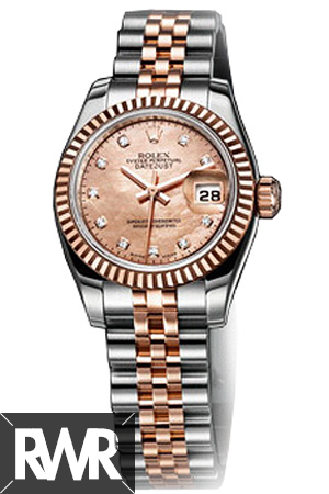 Replica Rolex Oyster Perpetual Lady Datejust Watch 179171-63131