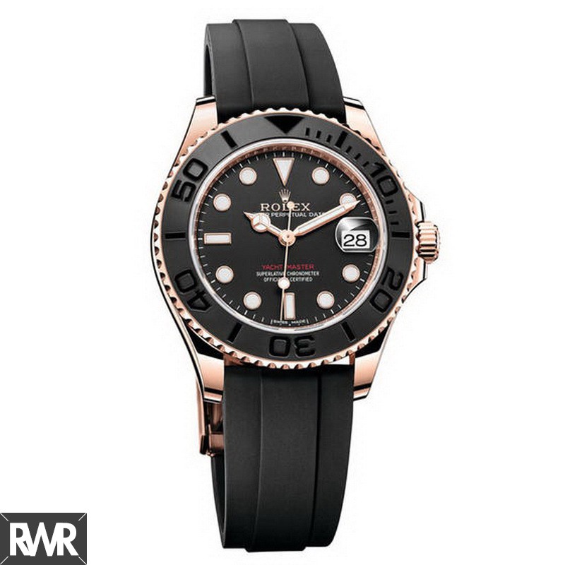 Replica Rolex Oyster perpetual yacht-master 37 268655-Oysterflex bracelet