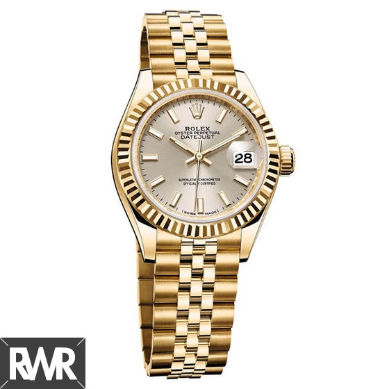 Replica Rolex Oyster Perpetual Lady-Datejust 28 Yellow Gold 27917863348