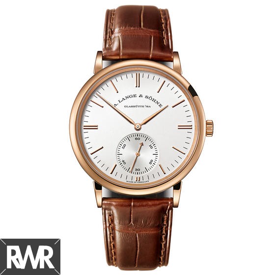Replica A.Lange & Sohne Saxonia Automatic Pink Gold 380.033