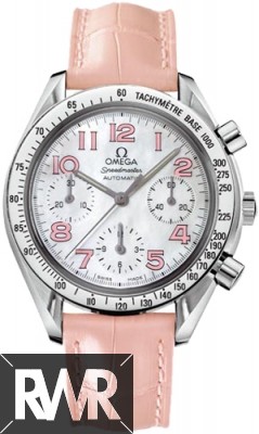Fake Omega Speedmaster Reduced Automatic Chronograph Ladies Watch 3834.74.34