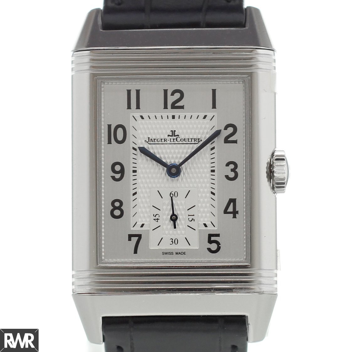 fake Jaeger LeCoultre Reverso Classic Duoface Men's Hand Wound Watch