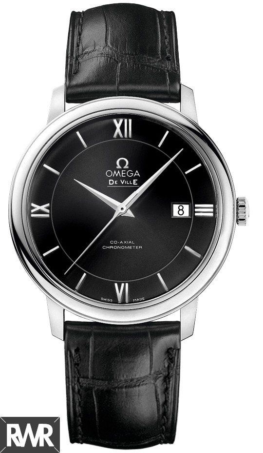 Omega De Ville Prestige Co-Axial 39.5 mm Automatic Black Dial Mens Watch424.13.40.20.01.001