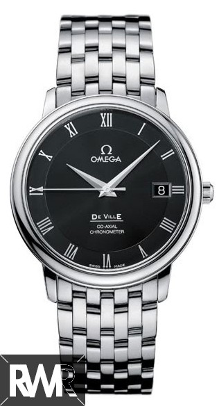 Fake Omega De ville Prestige Co-Axial 36.5mm Mens Steel Automatic Watch 4574.50.00