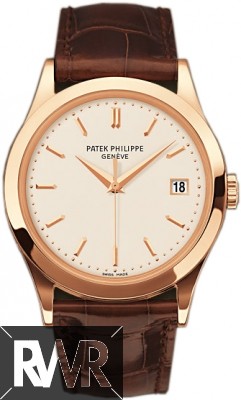 Replica Patek Philippe Calatrava Rose Gold Mens Watch 5296R-010