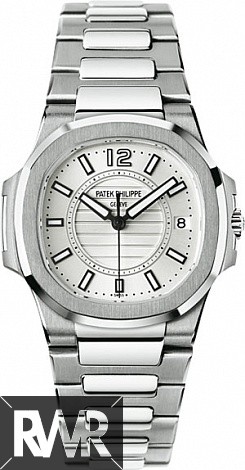 Patek Philippe Nautilus White Gold Ladies Watch 7011/1G-001 Replica