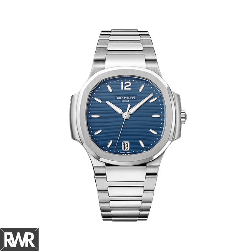 Best Patek Philippe Nautilus Blue Opaline Dial Automatic Ladies 7118/1A-001 Replica Watch sale