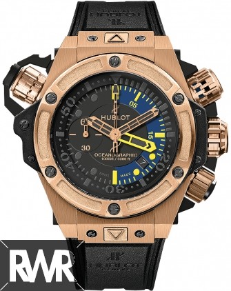 Replica Hublot King Power Oceanographic 1000 King Gold 48mm 732.OX.1180.RX