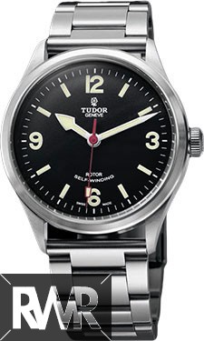Replica Tudor Heritage Ranger Black Dial Automatic Men Steel Watch 79910-95760