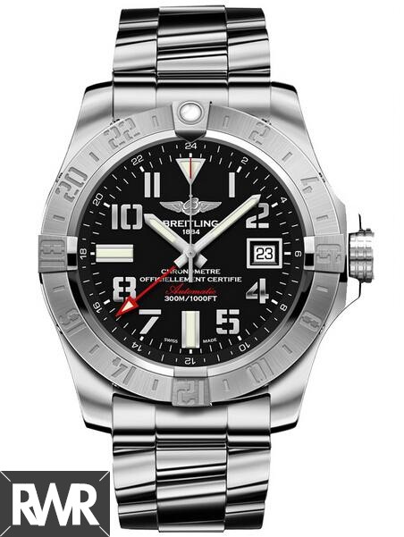 Imitation Breitling Avenger II GMT Mens Watch A3239011/BC34 170A