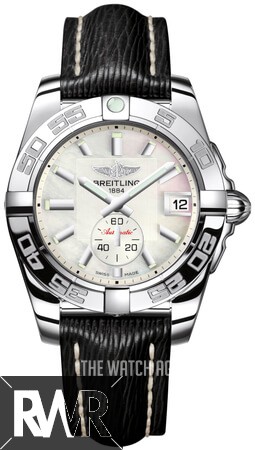 Replica Breitling Galactic 36 Automatic White/Leather 36 mm ref. A3733012-A716-213X-A16BA.1