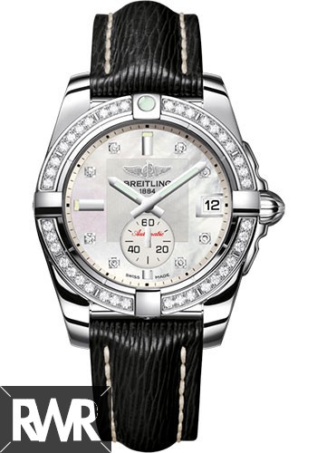 Replica Breitling Galactic 36 Automatic Mother of Pearl Diamond Women's A3733053/A717/213X/A16BA.1