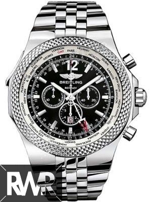 Fake Breitling for Bentley GMT Chronograph Mens Watch A4736212/B919
