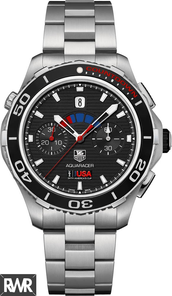 Replica Tag Heuer Aquaracer 500 Automatic Chronograph Watch CAK211B.BA0833