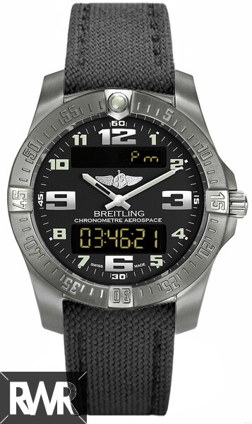 Replica Breitling Aerospace Evo Black Dial Mens Watches E7936310/F562/109W/A20BASA.1