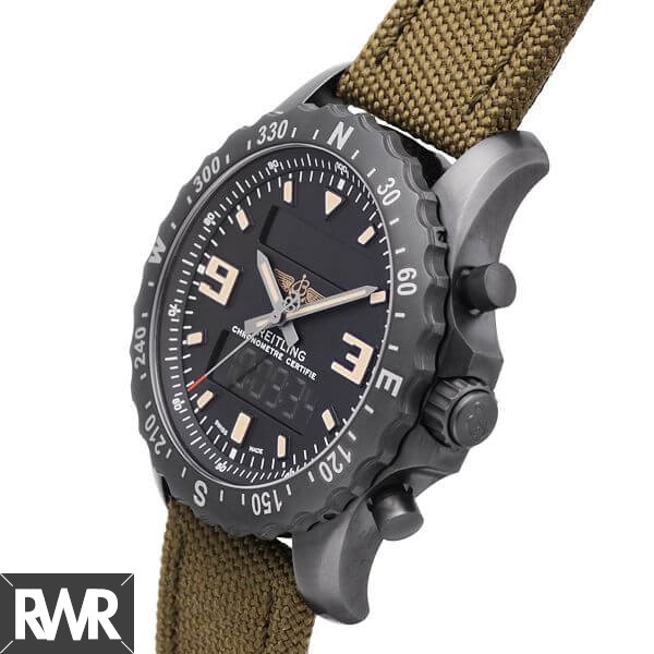 Breitling Professional Chronospace Military 46.00 mm M7836622/BD39/105W/M20BA.1 clone Watch