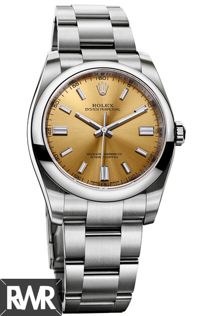 Fake Rolex Oyster Perpetual 36mm White Grape Dial 11600070200
