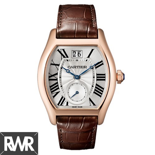 Replica Cartier Tortue Large Date Small Seconds watch W1556234