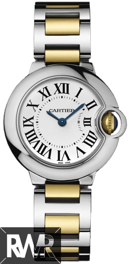 Replica Cartier Ballon Bleu 28mm Ladies Watch W69007Z3