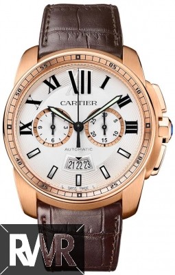 Cartier Calibre de Cartier Chronograph Mens Watch W7100044 Fake