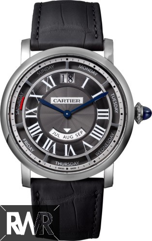 fake Rotonde de Cartier annual calendar watch