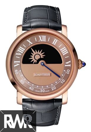 Best Cartier Rotonde De Cartier Mysterious Movement WHRO0042 Replica Watch sale