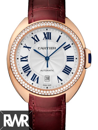 fake Cartier Cle de Cartier Automatic 40mm Midsize Watch WJCL0012