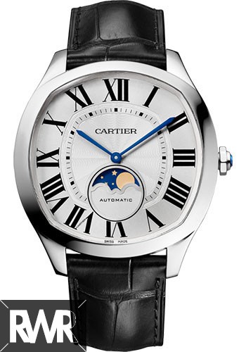 AAA grade Cartier Drive de Cartier Moon Phases WSNM0008 Replica