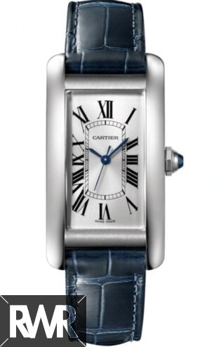 Cheap AAA Replica Cartier Tank Americaine Automtic Silver Dial Ladies WSTA0017