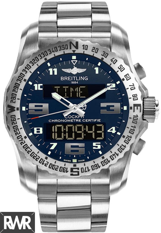 Breitling Professional Super Quartz Mens EB501019/C904/176E clone Watch