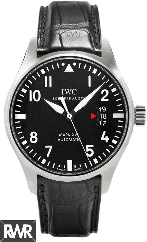 IWC Pilots Mark XVII Black Alligator Men's Watch IW326501