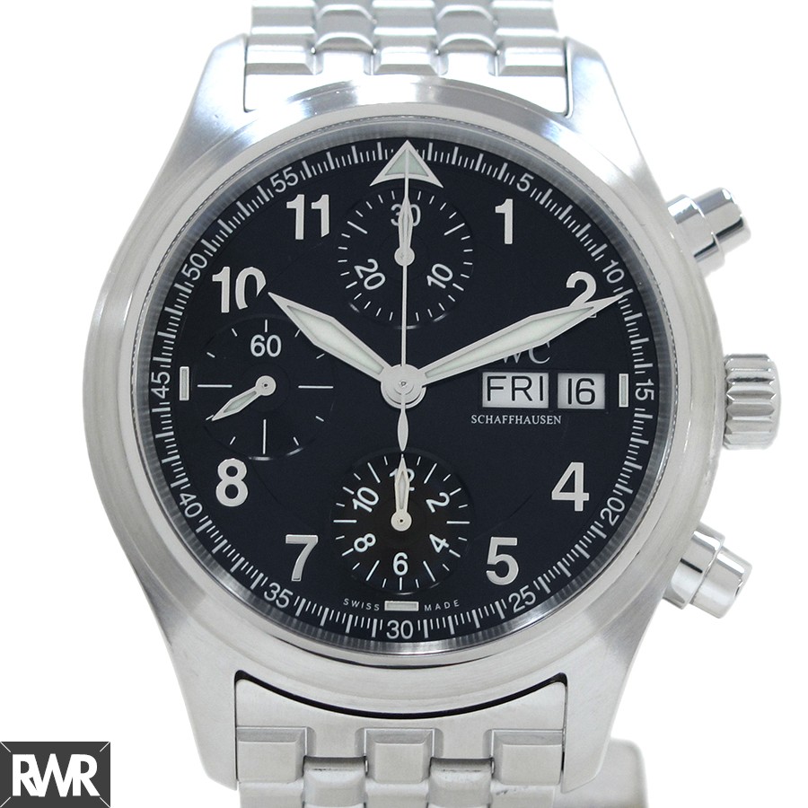 Replica IWC Pilots Chronograph Mens Watch IW370618