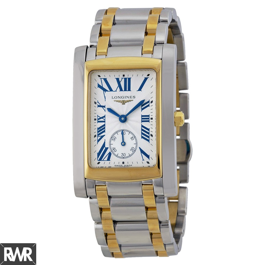 Longines DolceVita Silver Dial 18Kt Yellow Gold Ladies Watch L5.655.5.70.7 Fake