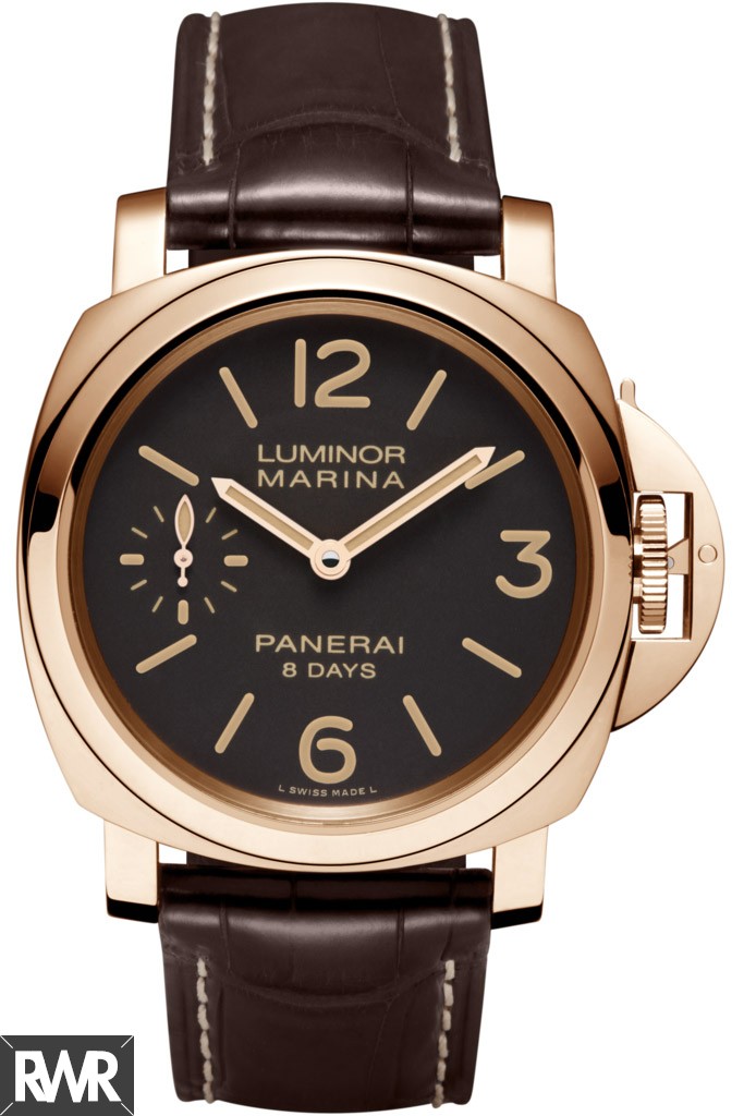 panerai Luminor Marina 8 Days Oro Rosso PAM00511 imitation watch