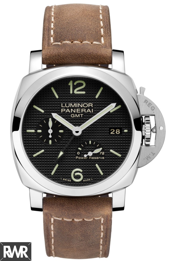 panerai Luminor 1950 3 Days GMT Power Reserve Automatic Acciaio PAM00537 imitation watch