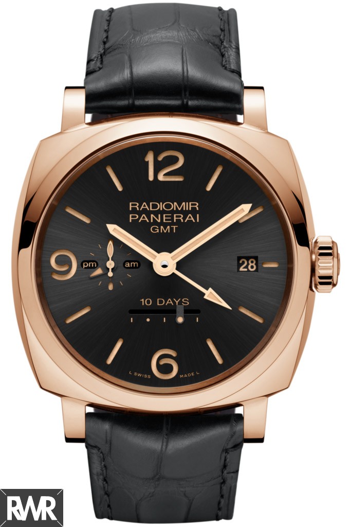 panerai Radiomir 1940 10 Days GMT Automatic Oro Rosso PAM00625 imitation watch