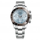 Rolex Cosmograph Daytona Ice Blue Diamond Dial Platinum Mens Watch  Fake