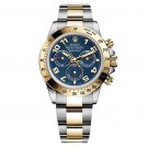 Rolex Cosmograph Daytona Blue Dial Stainless Steel Mens Watch  Fake