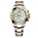 Rolex Cosmograph Daytona Mother of Pearl Dial Stainless Steel Mens Watch  Fake