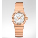 fake Omega Constellation Brushed Chronometer Watches 123.55.27.20.05.003
