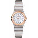 Replica Omega Constellation Brushed 24mm Ladies Watch 123.20.24.60.55.001