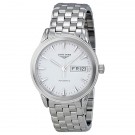 Fake Longines Flagship Automatic Day Date Stainless Steel Mens Watch L4.799.4.12.6