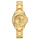 Replica Rolex Yachtmaster Champagne Dial Oyster Bracelet 18k Yellow Gold Ladies 169628-CSO