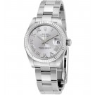 imitation Rolex Datejust Rhodium Dial Stainless Steel Oyster 178274RRO