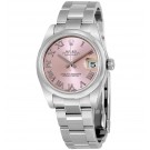 imitation Rolex Datejust Lady 31 Pink Dial Stainless Steel Rolex Oyster Automatic 178240PRO