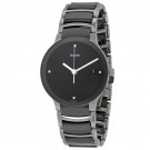 Rado Centrix Quartz Black Dial Black Ceramic Men's Replica Watch R30934712